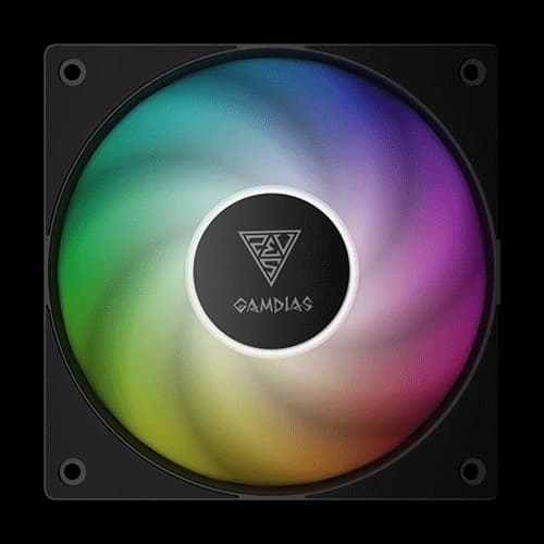 Gamdias Notus M1-1203 ARGB 120mm 3 in 1 Cabinet Fan